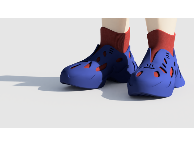 Waverrior - 3D Shoe V2 by Dhafinrezky