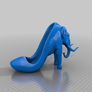 3D Printed Mamoth High Heel