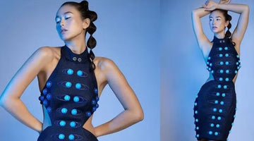 Dutch Fashion Designer Uses 3D Printing to Create Futuristic LED Dress