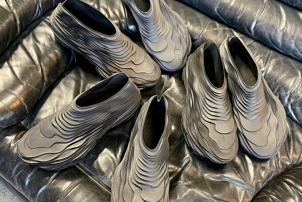 HOUSE OF ERRORS Link With ALIVEFORM For 3D-Printed Sneaker 