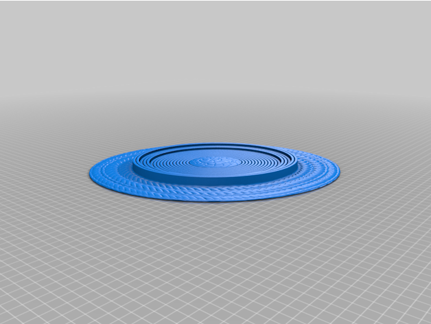 Print in Place Collapsible Luffys Straw Hat by mi_replica_3d