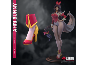 Ahri Bunny Shoe by azerama