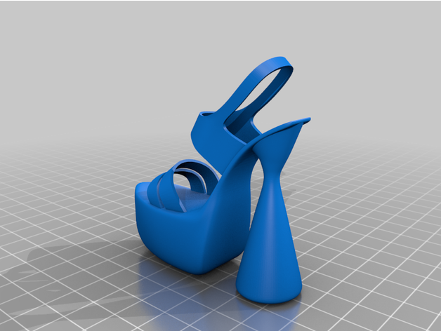 High heeled shoe by Age-3D