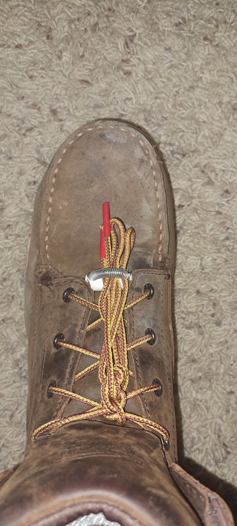 Shoelace Keeper by TiredMachinist