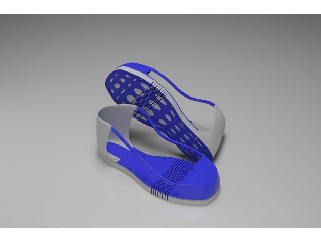 'Cornish 3D's' 3D Printable Footwear - Designed by CornishIII