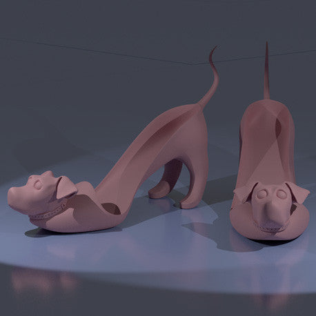 3D Digital Dippy Dog Shoes Model