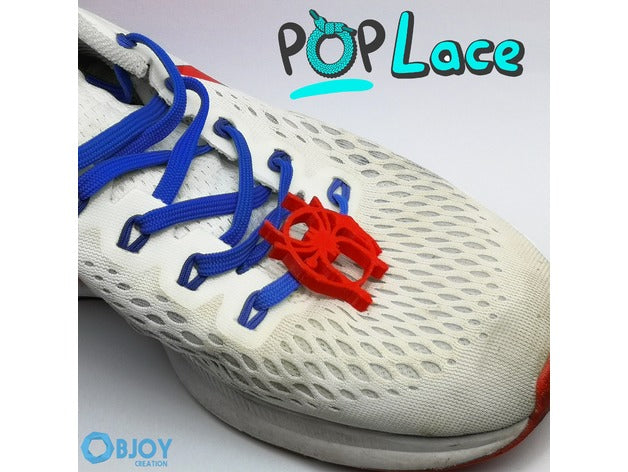 Spider Man Into the Spiderverse Logo - Accessory for shoe lace - POPLace  by ObjoyCreation