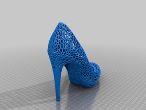 Shoes design Voronoi by 3DDEDCLUB