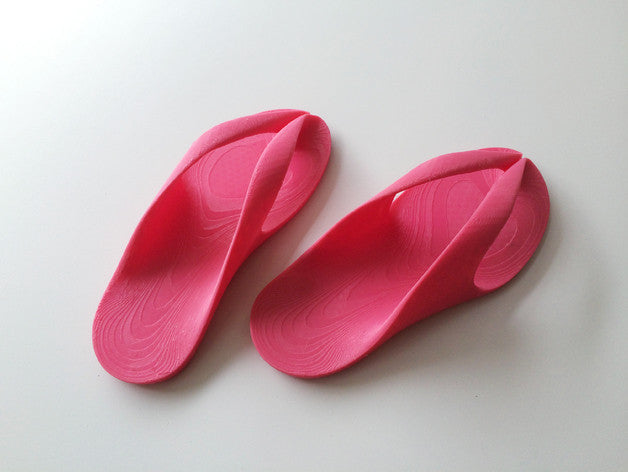 3D Printed Rubber beach sandal