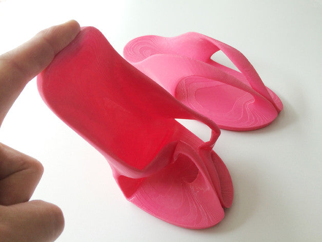 3D Printed Rubber beach sandal