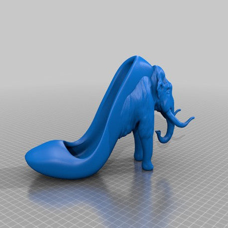 3D Printed Mamoth High Heel