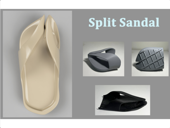 3D Printable Sandal by joeporter9