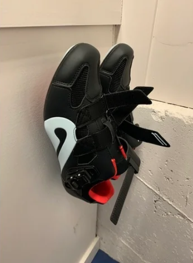 Wall mount for Peloton shoes by unlinked-truffle