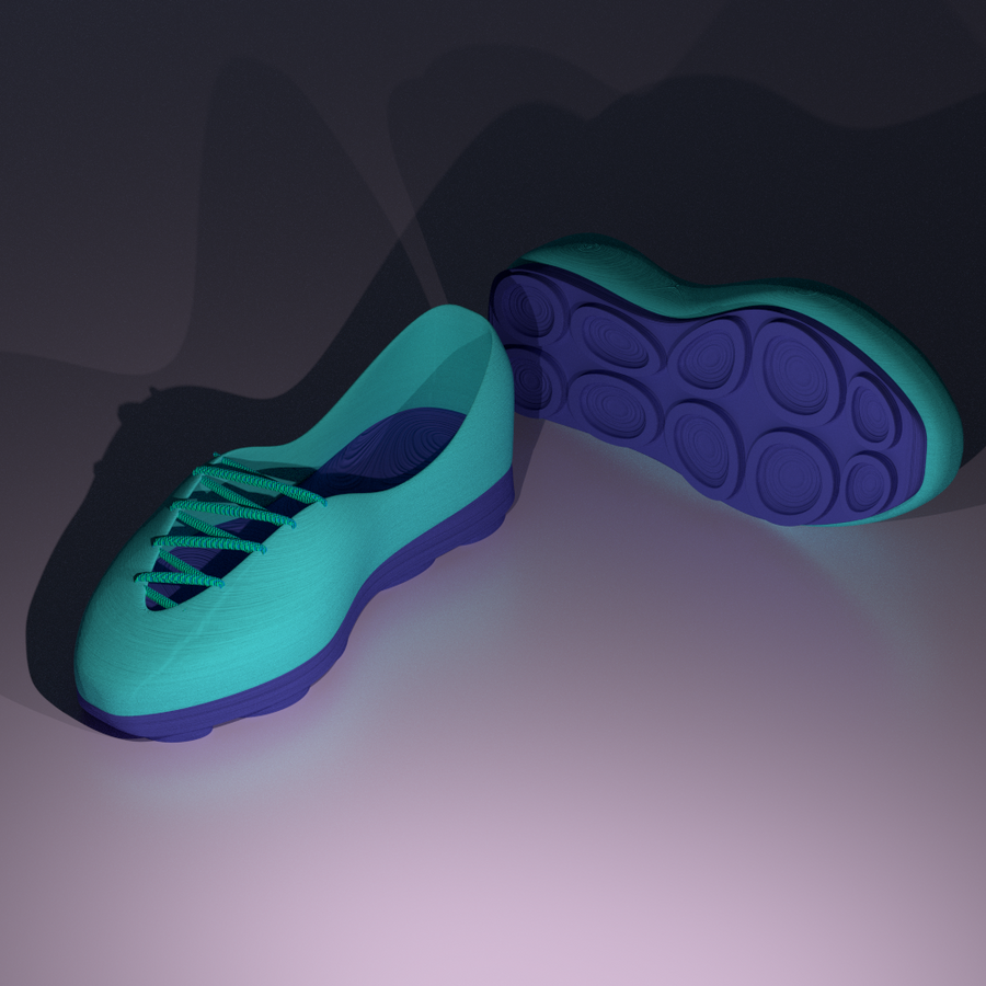 3D Printed Basic Sneaker