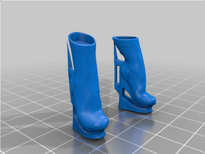 Sunnys Sci-Fi boots - futuristic women shoes - Remix by Tse_Tso