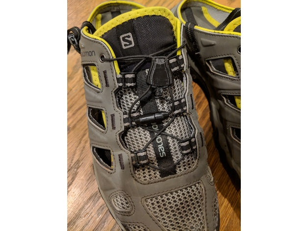 Replacement lace lock for Salomon shoes and others with cord locks