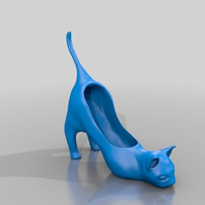 3D Printed Cat High Heel