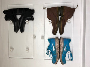 Simple Shoe Wall Mount by Me_in_3D