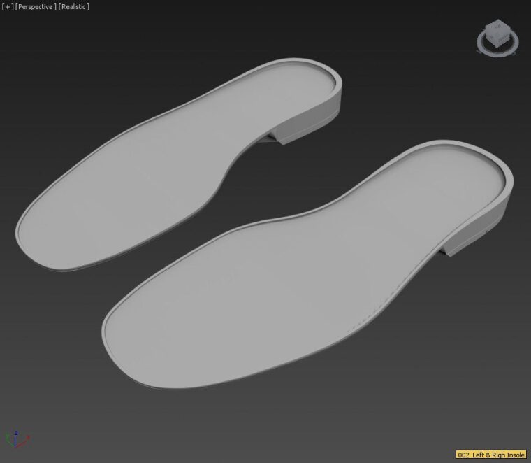 002 3D Insole Model Design