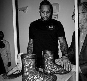 Carmelo Anthony Saw the Future of 3D Printed Footwear in 2015