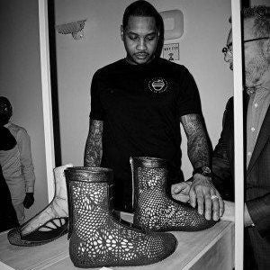 Carmelo Anthony Saw the Future of 3D Printed Footwear in 2015