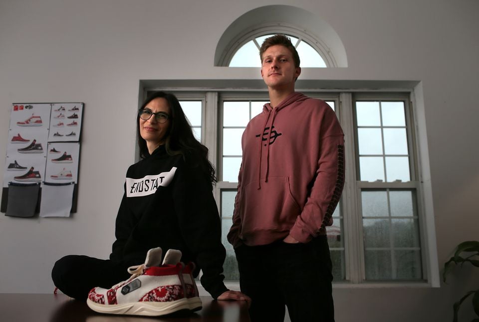 Boston startup Endstate sells shoes with chips in them that link to a companion NFT.  Cofounders Stephanie Howard and Bennett Collen come from the worlds of shoe design and blockchain tech.