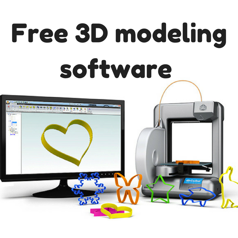 Best Free 3D modeling software 2017