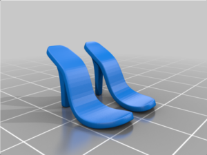 Shoe base for Integrity dolls by Replikraft