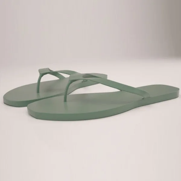 3D STL Basic Thongs Sandal - Simple and Stylish Footwear