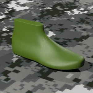 3D STL Shoe Last Flat - Perfect for Shoe Design