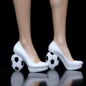 3D STL Soccer High Heel - Unique & Fun Design