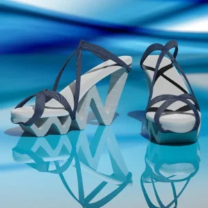 3D STL Wave High Heels - Stylish 3D Printed Design