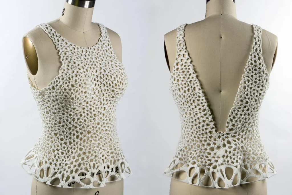 3D Printed Bodice by Nervous System
