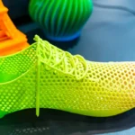 3D printer printing shoe figure