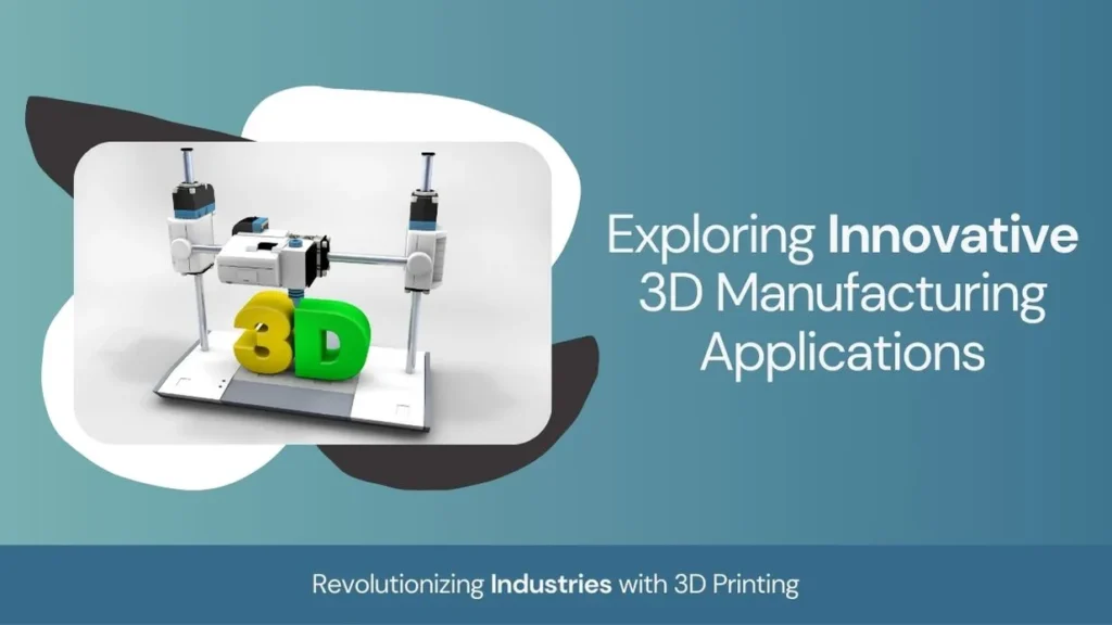 Applications of 3D Manufacturing