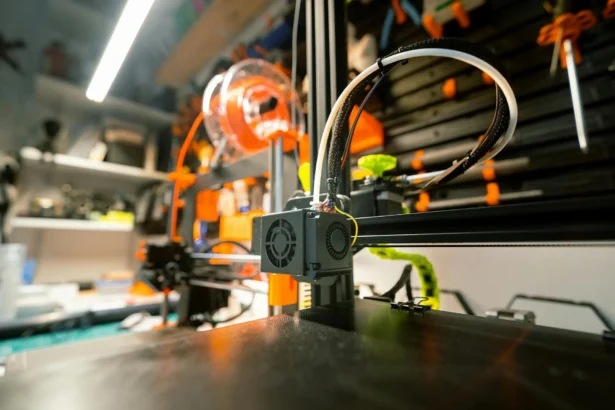 3D Printer in a Workshop