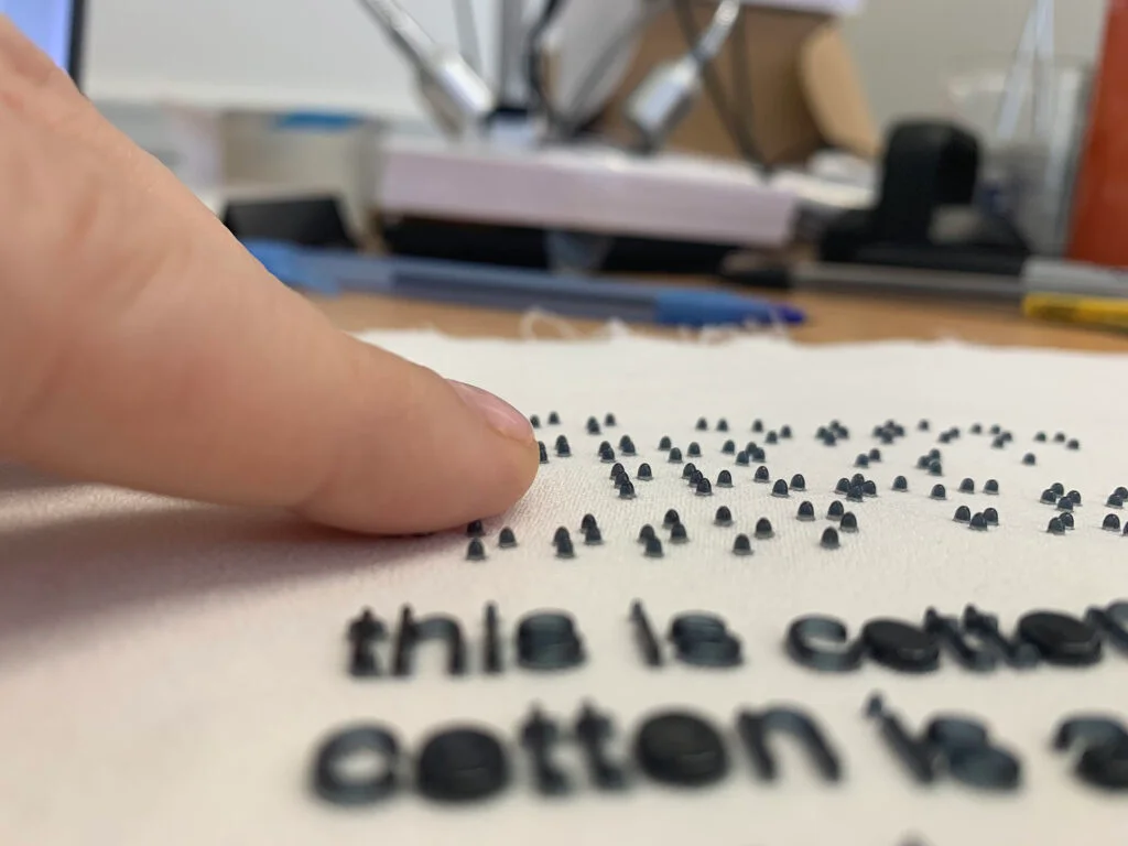 Braille Clothing Tags A Game Changer In Fashion