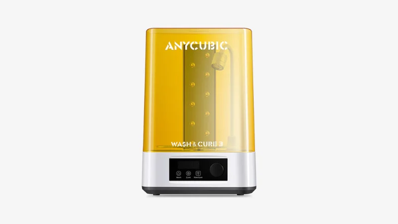 Anycubic Wash & Cure 3 resin 3D printer post-processing station