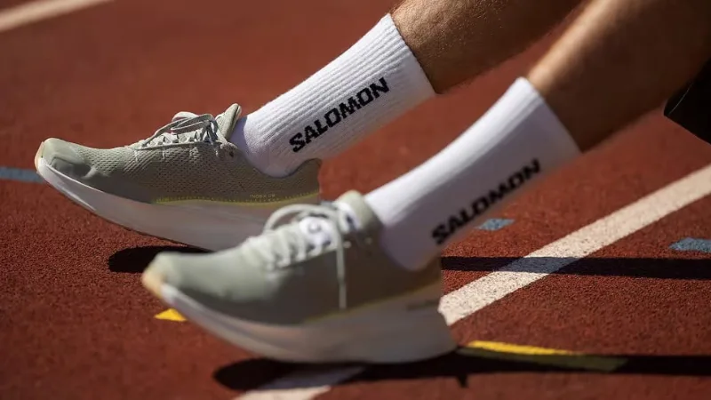 Salomon Index.02 trail running shoe built for recyclability and ski boot repurposing