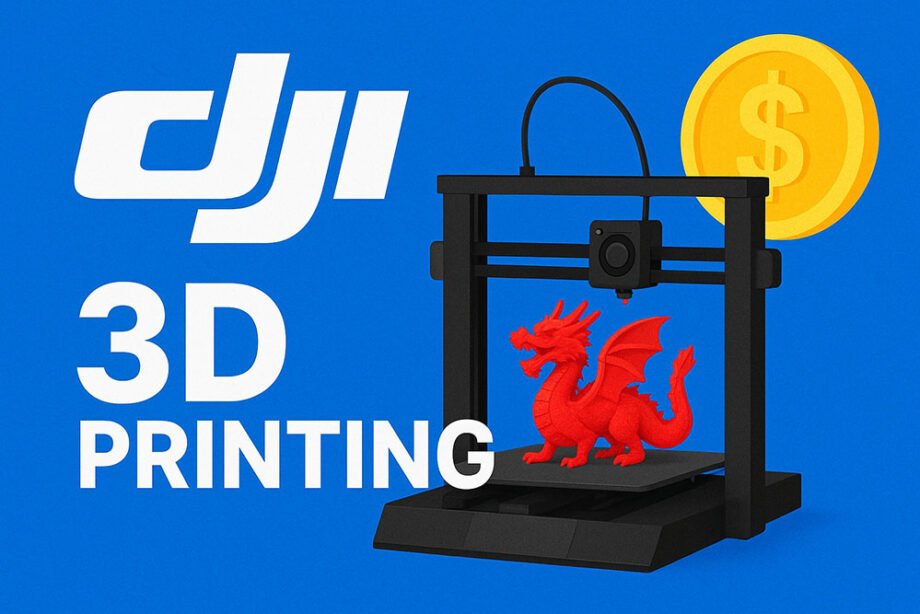 Digital illustration of DJI’s drone technology advancing into the defense and battlefield industry, symbolizing investment growth and rising global demand for military-grade drones
