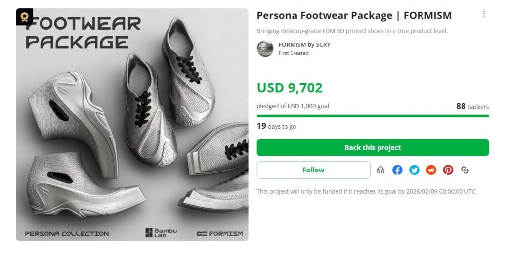 Persona Footwear Package | FORMISM