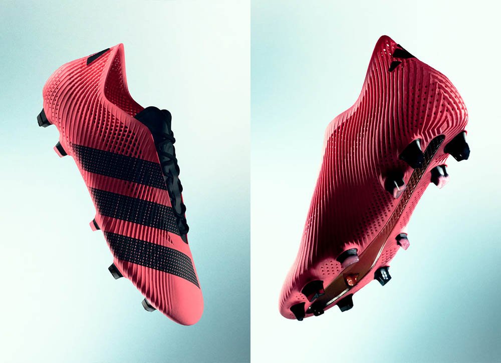 adidas RAP football boot lattice upper 3D printed structure