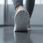 3D printed shoes with lattice midsole worn on foot showing real comfort and structure