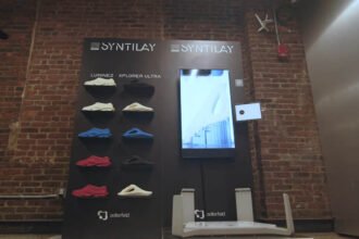 Syntilay Pushes Custom Fit 3D Printed Shoes Through Times Square Retail